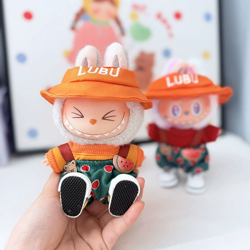 Labubu Clothes – Japanese Watermelon Bear Overalls Set | nekolulu 10 Labubu Clothes – Japanese Watermelon Bear Overalls Set | nekolulu - Image 10