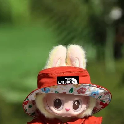 Labubu Clothes Set – Workwear Overalls & Bucket Hat | nekolulu 8 Labubu Clothes Set – Workwear Overalls & Bucket Hat | nekolulu - Image 8