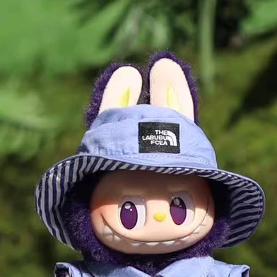 Labubu Clothes Set – Workwear Overalls & Bucket Hat | nekolulu 6 Labubu Clothes Set – Workwear Overalls & Bucket Hat | nekolulu - Image 6