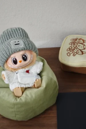 Labubu Clothes – Sweater Cold Hat Guitar Set | nekolulu