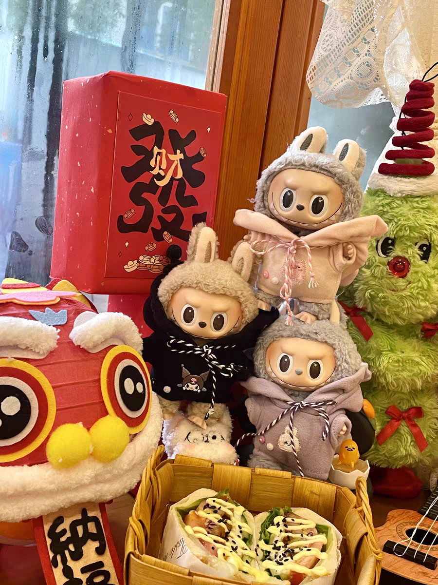 Labubu Clothes Set – Handmade Plush Outfits (Bunny & Devil Styles) | nekolulu 3 Labubu Clothes Set – Handmade Plush Outfits (Bunny & Devil Styles) | nekolulu - Image 3