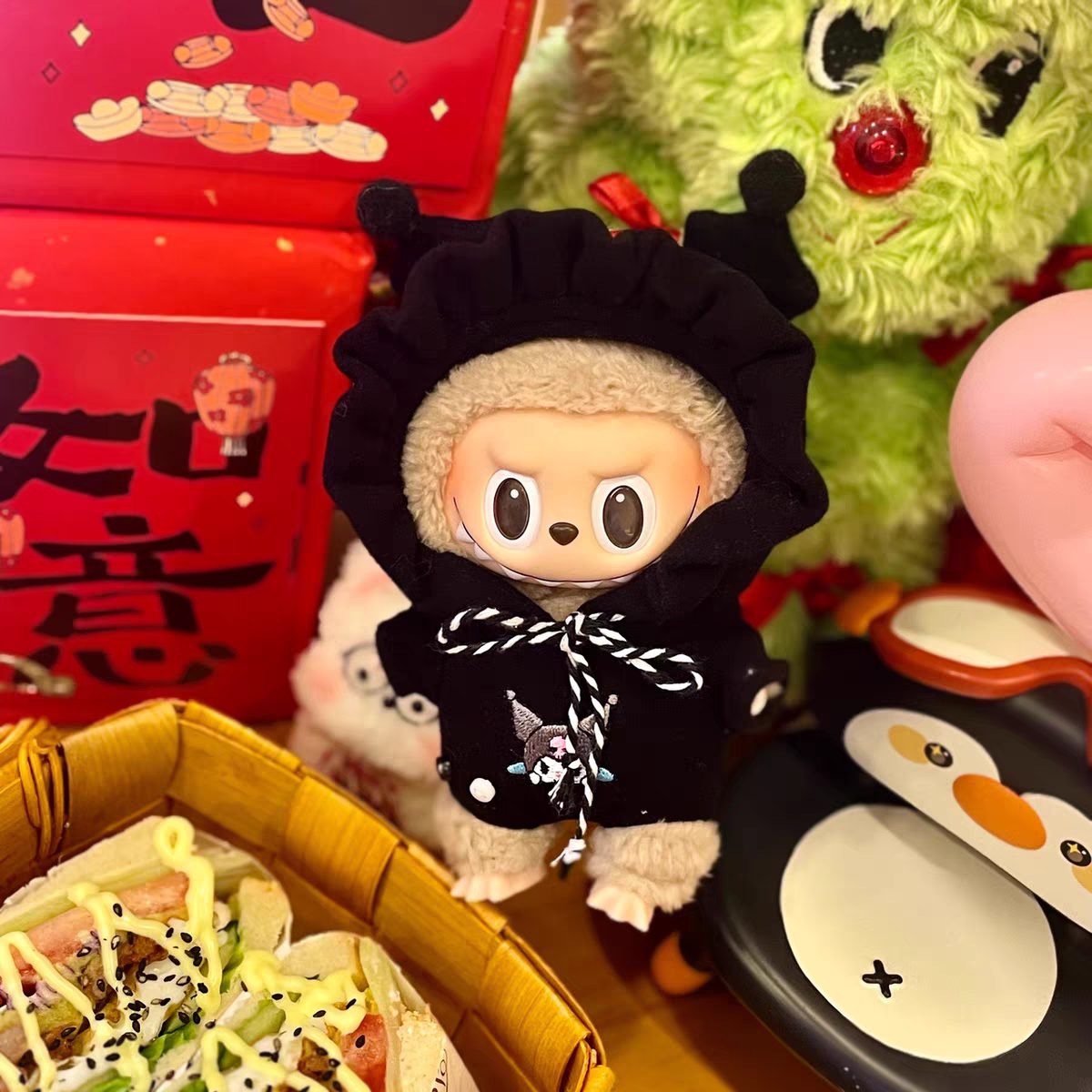 Labubu Clothes Set – Handmade Plush Outfits (Bunny & Devil Styles) | nekolulu 4 Labubu Clothes Set – Handmade Plush Outfits (Bunny & Devil Styles) | nekolulu - Image 4