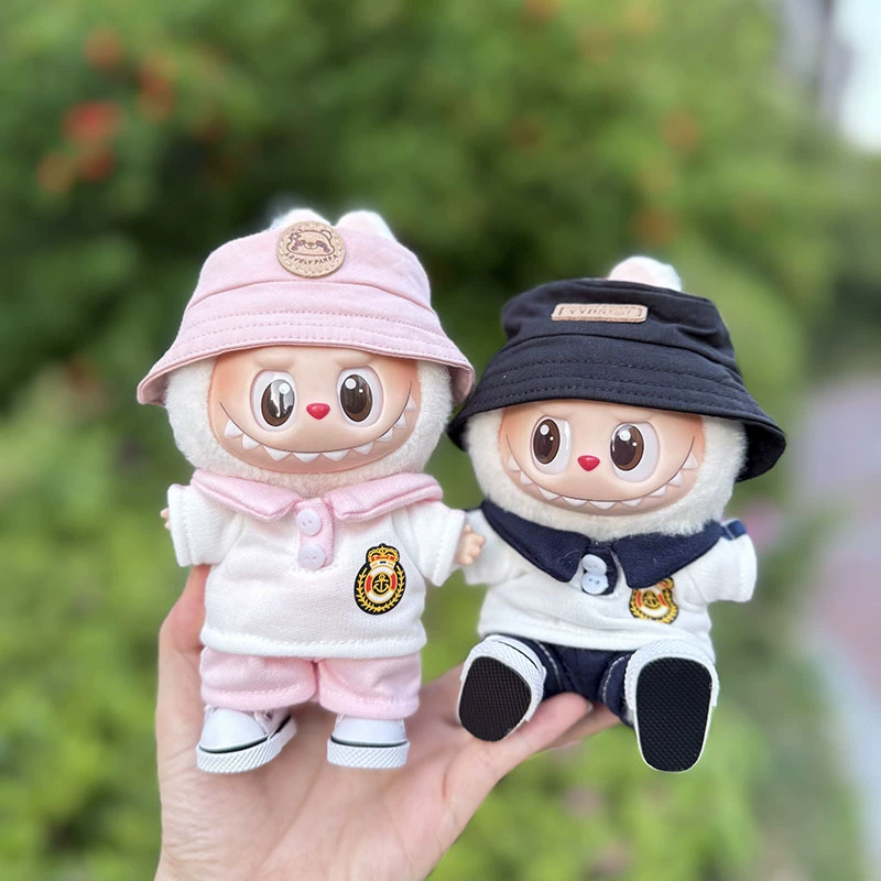 Labubu Clothes – Pink Dot Chef School Uniform Set | nekolulu 1 Labubu Clothes – Pink Dot Chef School Uniform Set | nekolulu