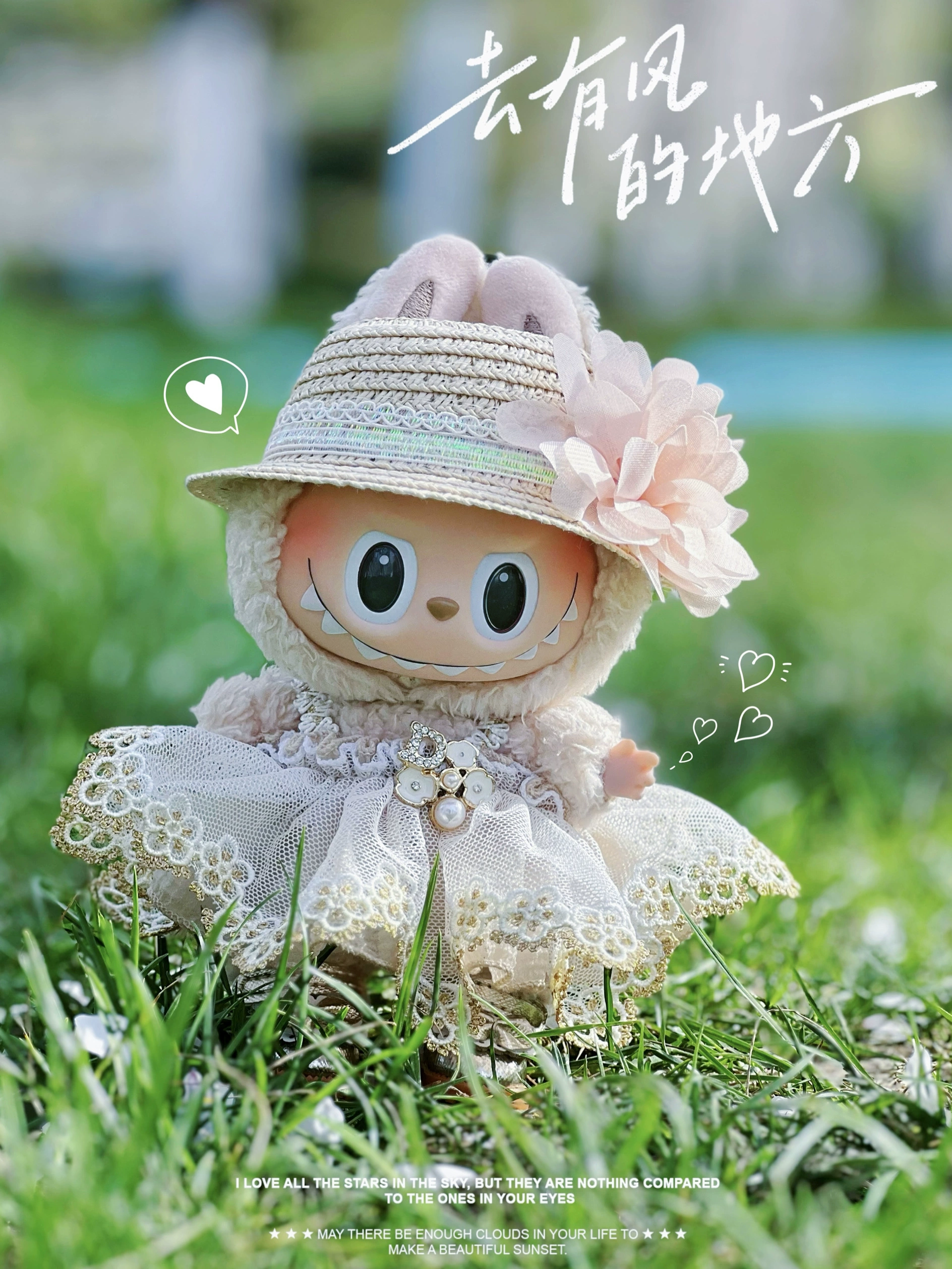 Labubu Clothes Set – Handmade Wedding Princess Dress | nekolulu 3 Labubu Clothes Set – Handmade Wedding Princess Dress | nekolulu - Image 3