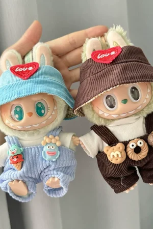 Labubu Clothes – Overalls Suit Set | nekolulu