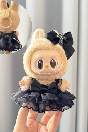 Labubu Clothes – Little Devil Strap Skirt Set | nekolulu