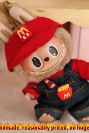 Labubu Clothes – Fast Food Theme Outfits (KFC & McDonald's) | nekolulu