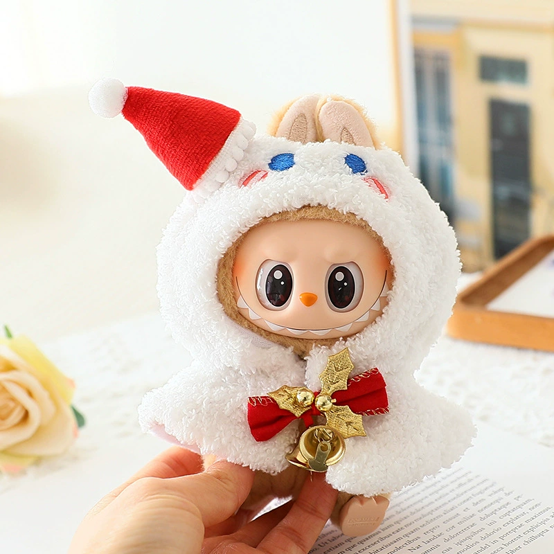 Labubu Clothes – Elk Christmas Cape | nekolulu 4 Labubu Clothes – Elk Christmas Cape | nekolulu - Image 4