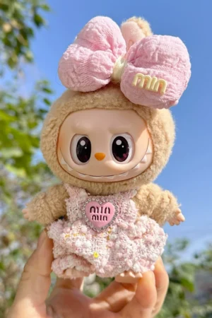 Labubu Clothes – Pastel Diamond Jumpsuits | nekolulu