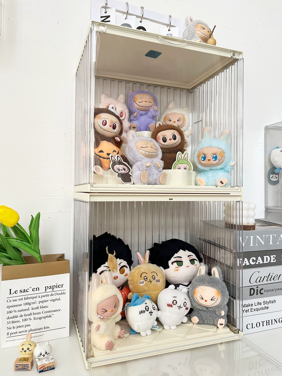 Labubu Display Box – Blind Box Storage Transparent Acrylic Cabinet (Multi-Accessory) | nekolulu 4 Labubu Display Box – Blind Box Storage Transparent Acrylic Cabinet (Multi-Accessory) | nekolulu - Image 4