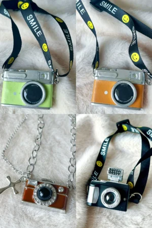 Labubu Pendant – Audio Luminous Camera Crossbody Bag & Backpack | nekolulu