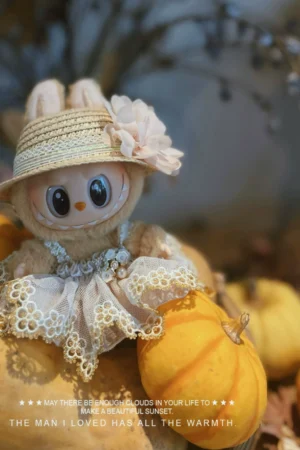 Labubu Clothes Set – Handmade Wedding Princess Dress | nekolulu