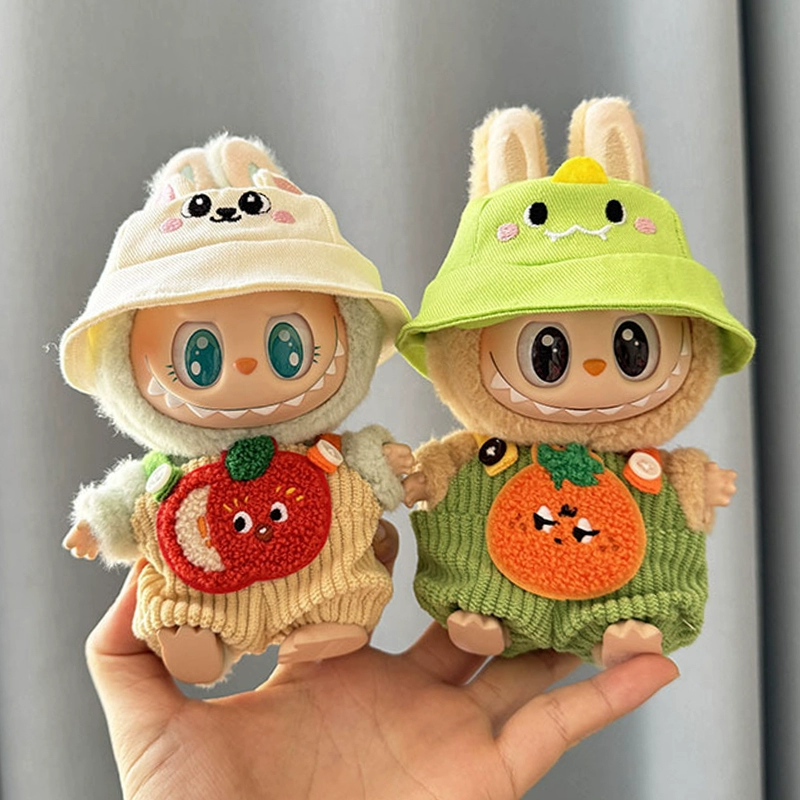 LABUBU Clothes – Cute Fruit & Animal Overalls Set | nekolulu 3 LABUBU Clothes – Cute Fruit & Animal Overalls Set | nekolulu - Image 3