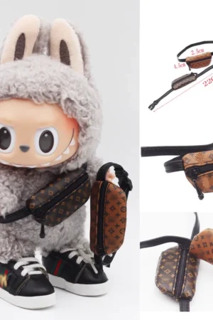 LABUBU Bag – Plush Doll Handmade Backpack & Waist Bag | nekolulu
