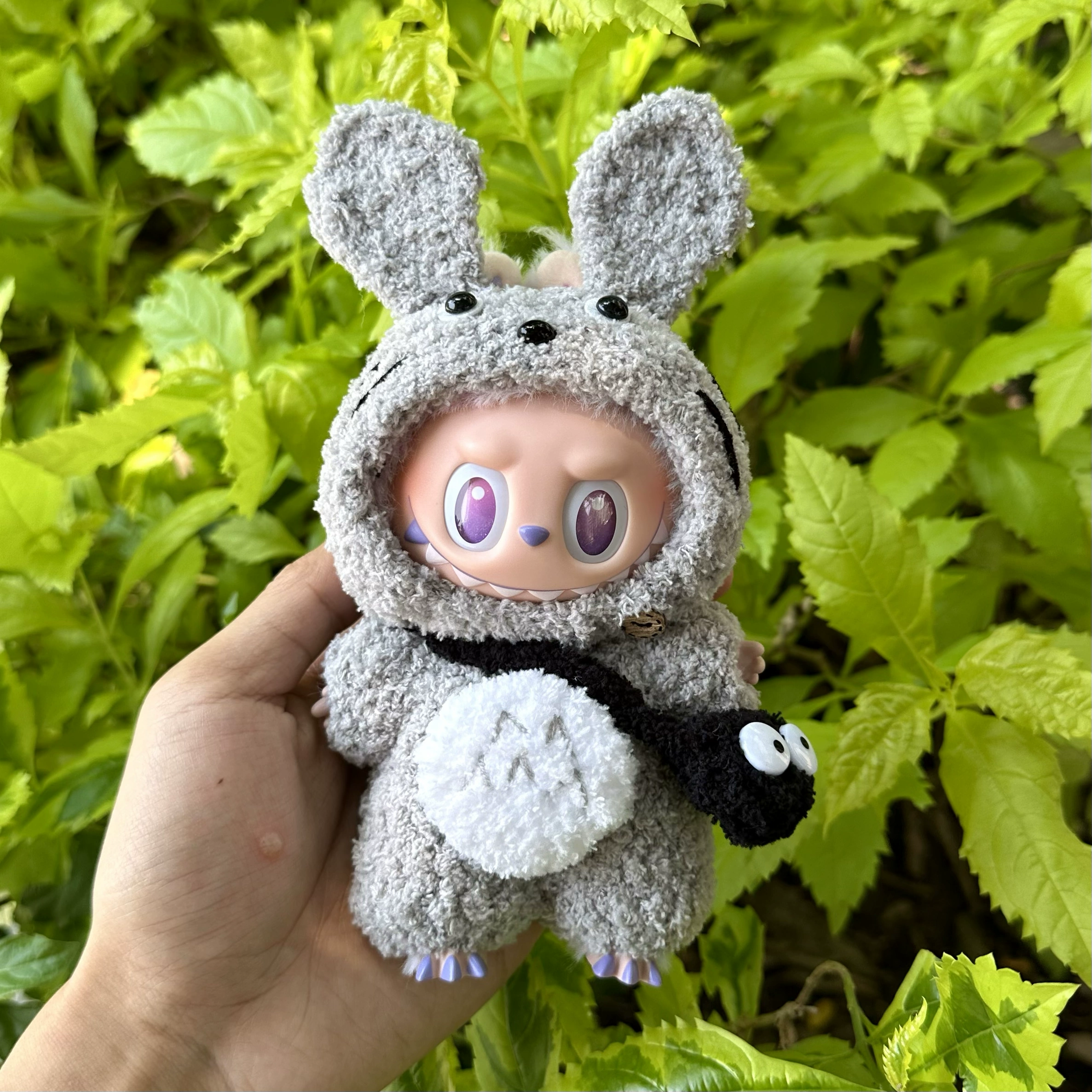 Labubu Clothes – Handmade Totoro-Inspired Outfit Set | nekolulu 1 Labubu Clothes – Handmade Totoro-Inspired Outfit Set | nekolulu