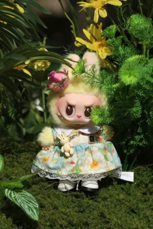 Labubu Clothes Set – Floral Puffy Skirt Collection | nekolulu