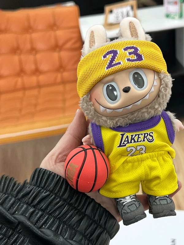 Labubu Clothes – Basketball Jersey Suit (Purple 24) | nekolulu 3 Labubu Clothes – Basketball Jersey Suit (Purple 24) | nekolulu - Image 3