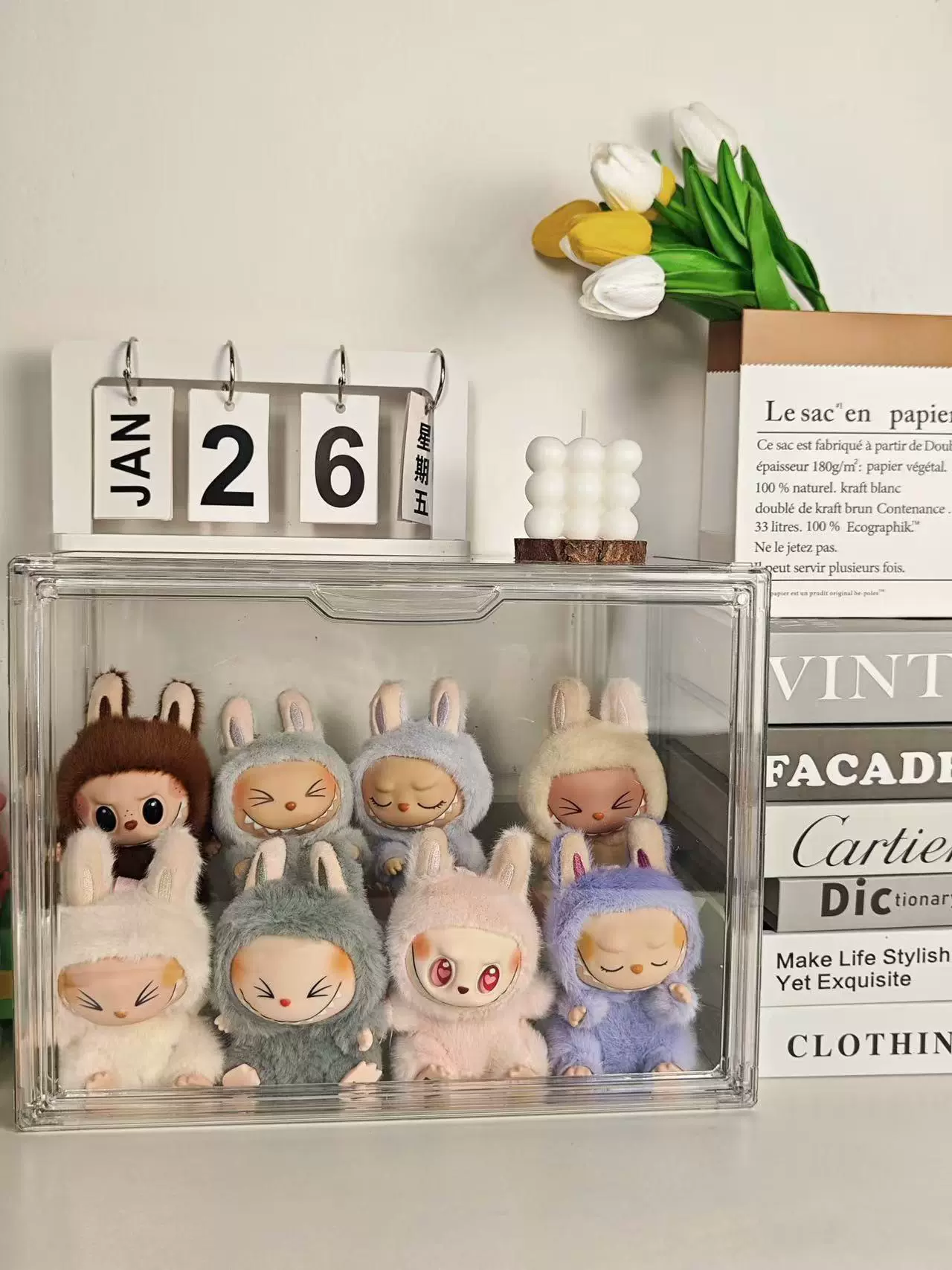 Labubu Display Box – Sitting Party Transparent Hanging Protective Cover (Multi-Layer) | nekolulu 5 Labubu Display Box – Sitting Party Transparent Hanging Protective Cover (Multi-Layer) | nekolulu - Image 5