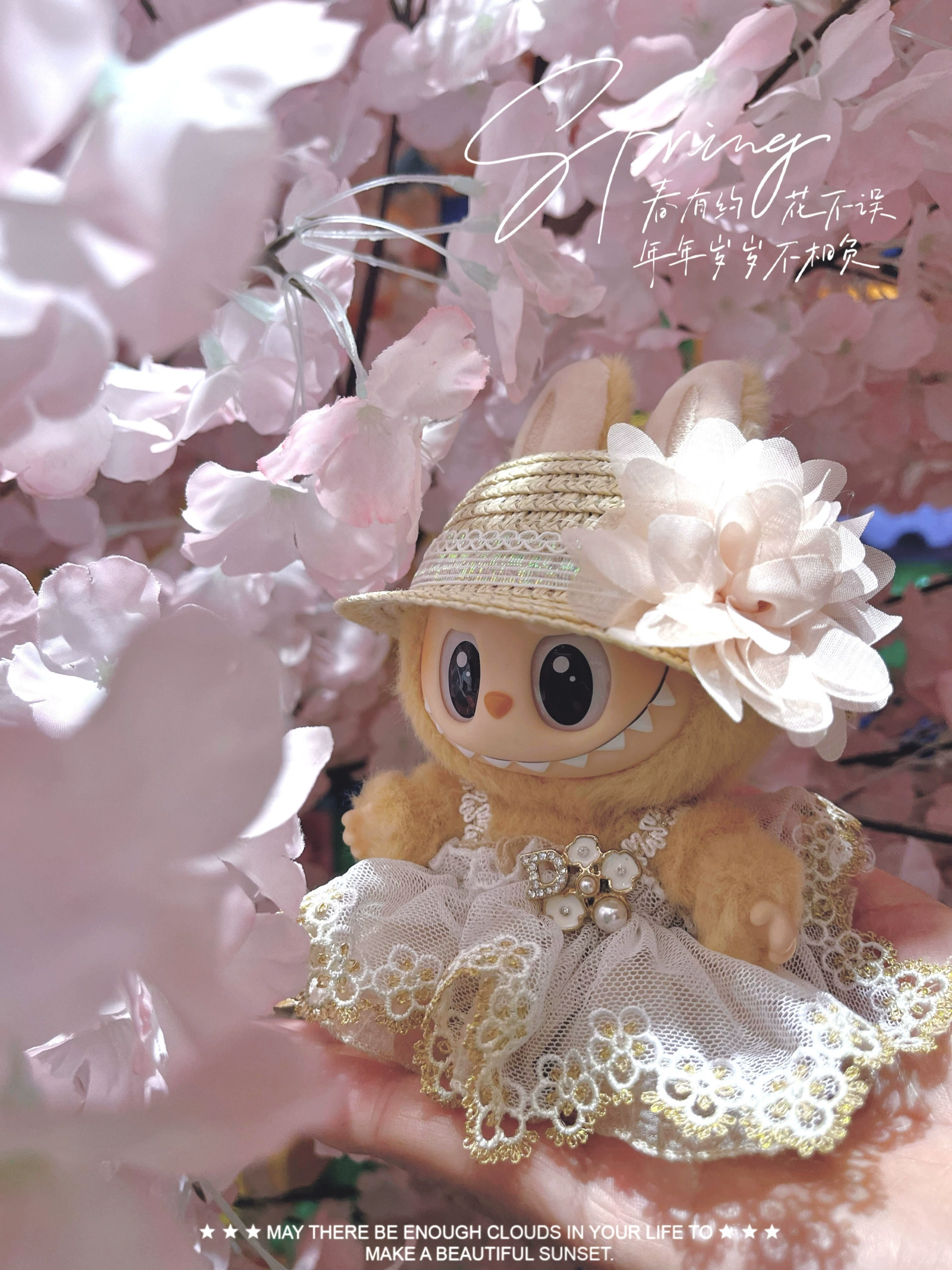 Labubu Clothes Set – Handmade Wedding Princess Dress | nekolulu 2 Labubu Clothes Set – Handmade Wedding Princess Dress | nekolulu - Image 2