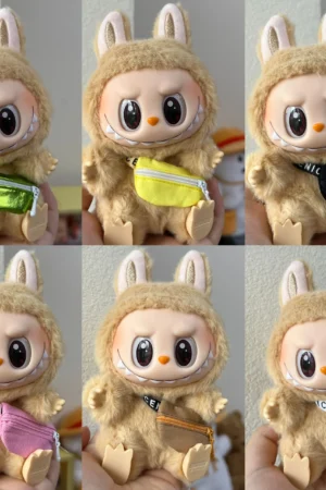 Labubu Zipper Shoulder Bag – Doll Fashion Accessories | nekolulu