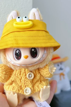 Labubu Clothes – Funny Fisherman Hat & Sweater Suit | nekolul