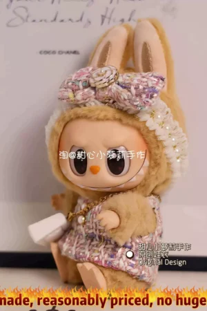 Labubu Clothes – Celebrity Style Chain Bag Set | nekolulu