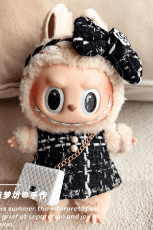 Labubu Clothes – The Monsters Elegant Tweed Style Set (5 Styles ) | nekolulu