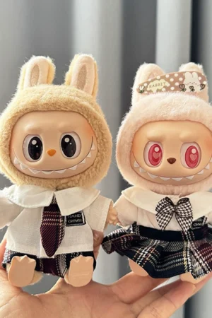 Labubu Clothes Set – Innocent Couple JK School Uniform | nekolulu