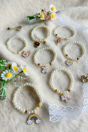 Labubu Accessories – Handmade Beaded Pearl Necklaces Brooches | nekolulu