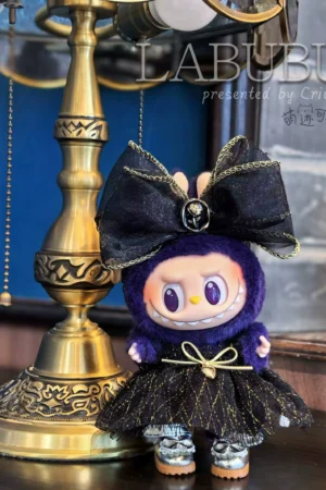 Labubu Clothes – Handmade Princess Puffy Skirt Wedding Bow | nekolulu