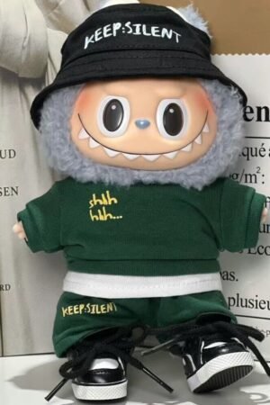 Labubu Clothing & Accessories - Green & White Sporty Set | nekolulu