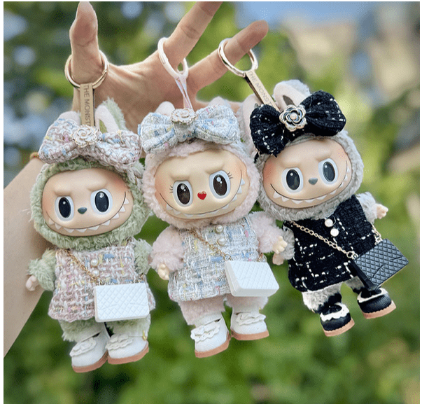 Labubu Clothes - Plush Doll Handmade Dress Set | nekolulu 3 Labubu Clothes - Plush Doll Handmade Dress Set | nekolulu - Image 3