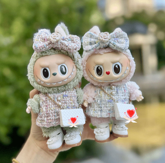 Labubu Clothes - Plush Doll Handmade Dress Set | nekolulu 4 Labubu Clothes - Plush Doll Handmade Dress Set | nekolulu - Image 4