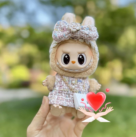 Labubu Clothes - Plush Doll Handmade Dress Set | nekolulu 8 Labubu Clothes - Plush Doll Handmade Dress Set | nekolulu - Image 8