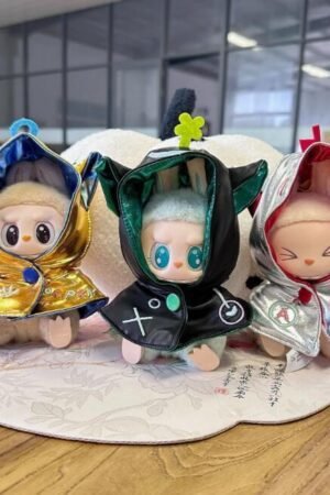 Labubu Demon Cape Set - Laser Accessory Clothing (Blue, Green, Red) | nekolulu