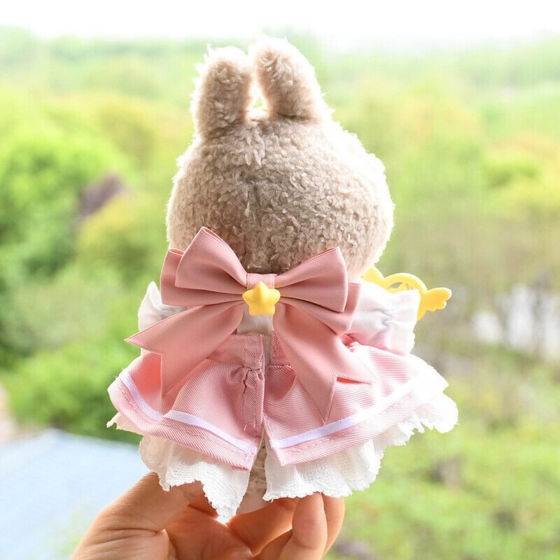 Labubu Clothes Set – Pink Beachwear Dress | nekolulu 5 Labubu Clothes Set – Pink Beachwear Dress | nekolulu - Image 5