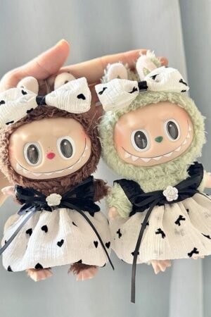 Labubu Clothes Set - Bow Dress (15/17CM) | nekolulu
