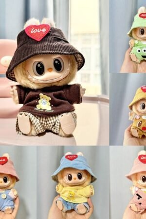 Labubu Clothes Set - Handmade Plush Doll Outfits (Multi-Color Styles) | nekolulu