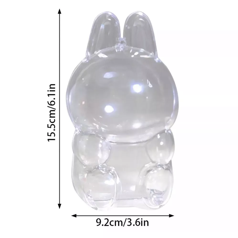 Labubu Accessories - Clear Protective Plush Cover Case (2-6PCS) | nekolulu 4 Labubu Accessories - Clear Protective Plush Cover Case (2-6PCS) | nekolulu - Image 4