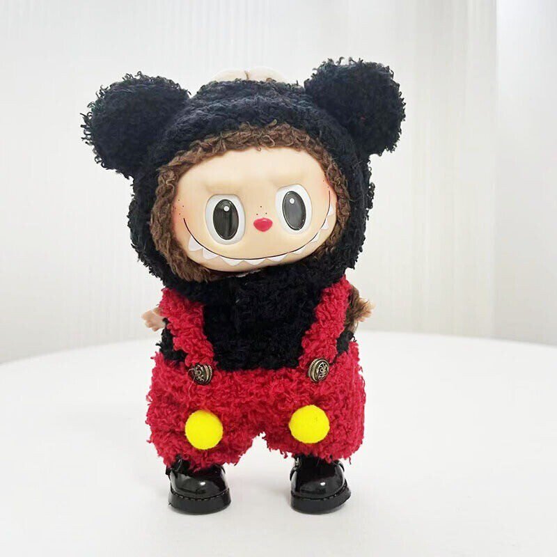 Labubu Clothes Set – Mini Red Black Mickey Style | nekolulu 8 Labubu Clothes Set – Mini Red Black Mickey Style | nekolulu - Image 8