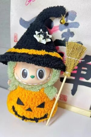Labubu Clothes Set – Halloween Witch & Pumpkin | nekolulu
