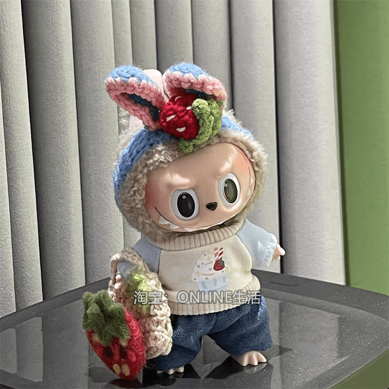 Labubu Clothes Set – Handmade Plush Doll Outfits (Apple Bear/Princess Skirt) | nekolulu 7 Labubu Clothes Set – Handmade Plush Doll Outfits (Apple Bear/Princess Skirt) | nekolulu - Image 7