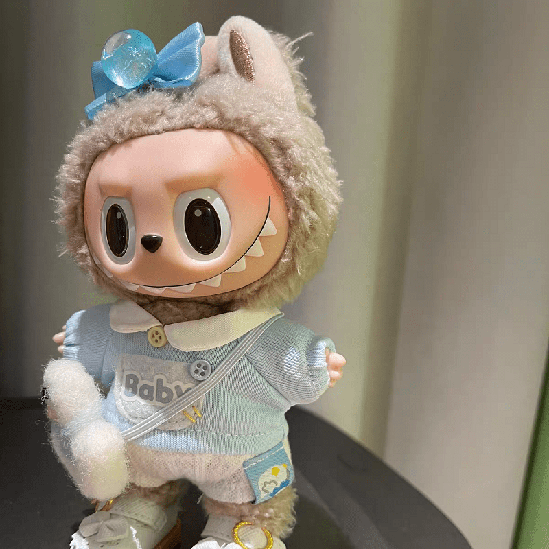 Labubu Clothes Set – Handmade Plush Doll Outfits (Apple Bear/Princess Skirt) | nekolulu 9 Labubu Clothes Set – Handmade Plush Doll Outfits (Apple Bear/Princess Skirt) | nekolulu - Image 9