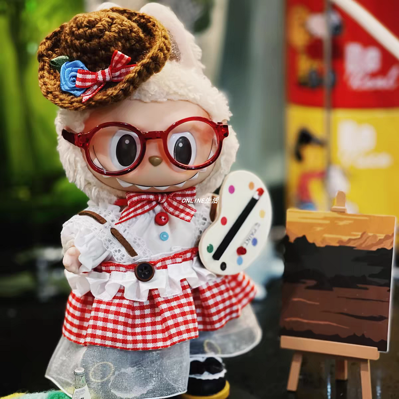 Labubu Clothes Set – Handmade Plush Doll Outfits (Apple Bear/Princess Skirt) | nekolulu 10 Labubu Clothes Set – Handmade Plush Doll Outfits (Apple Bear/Princess Skirt) | nekolulu - Image 10