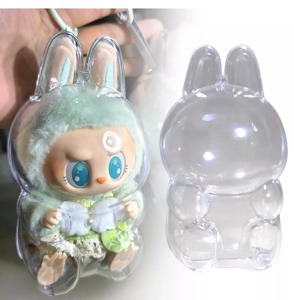 Labubu Accessories - Clear Protective Plush Cover Case (2-6PCS) | nekolulu 5 Labubu Accessories - Clear Protective Plush Cover Case (2-6PCS) | nekolulu - Image 5