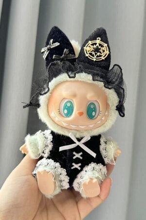 Labubu Clothes - Plush Doll Handmade Gothic Lolita Set | nekolulu