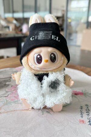 Labubu Clothing - Doll Outfit (Black/Pink) | nekolulu