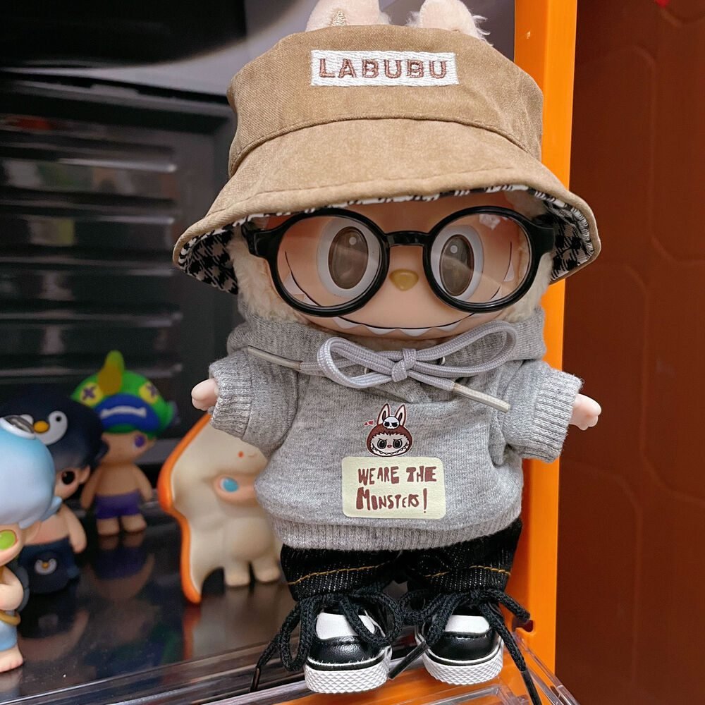 Labubu Clothes - Plush Doll Handmade Casual Hoodie Set | nekolulu 15 Labubu Clothes - Plush Doll Handmade Casual Hoodie Set | nekolulu - Image 15
