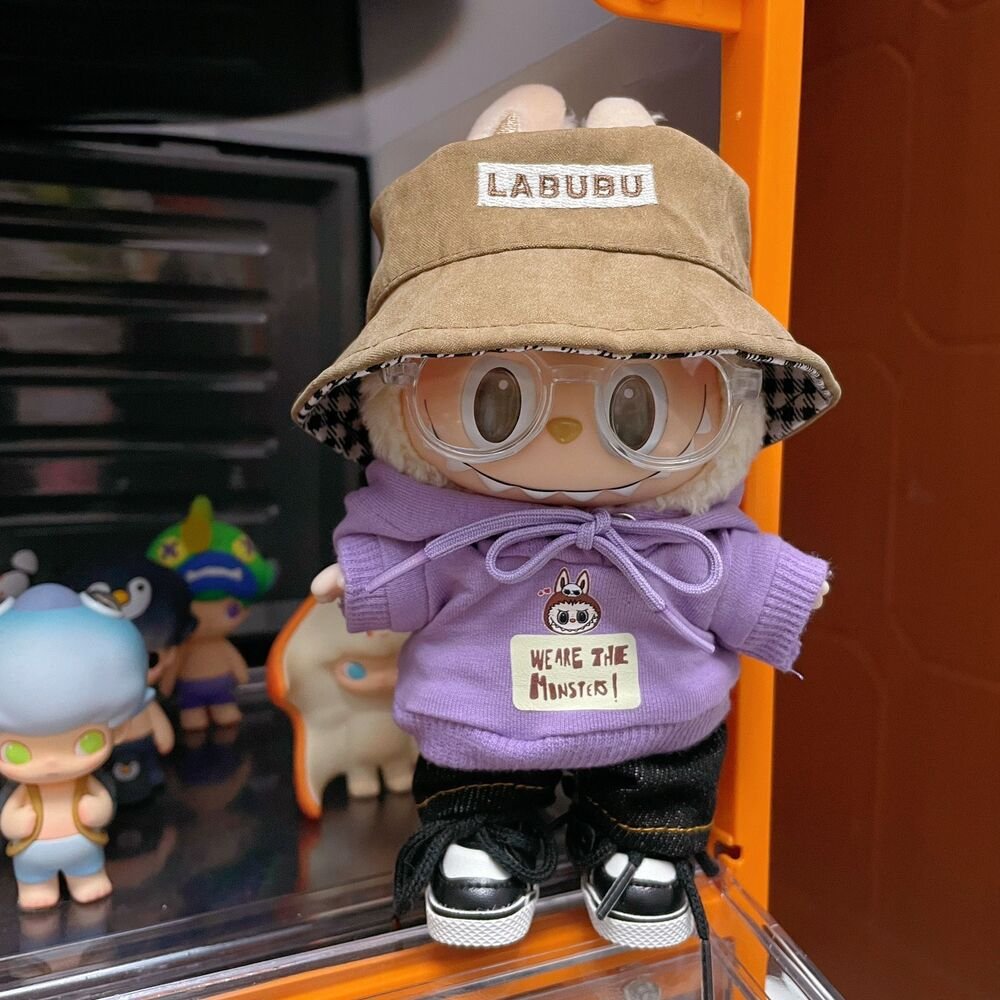 Labubu Clothes - Plush Doll Handmade Casual Hoodie Set | nekolulu 16 Labubu Clothes - Plush Doll Handmade Casual Hoodie Set | nekolulu - Image 16