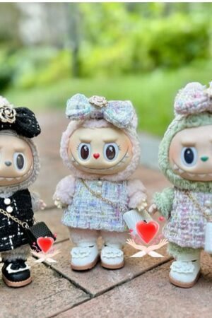 Labubu Clothes - Plush Doll Handmade Dress Set | nekolulu